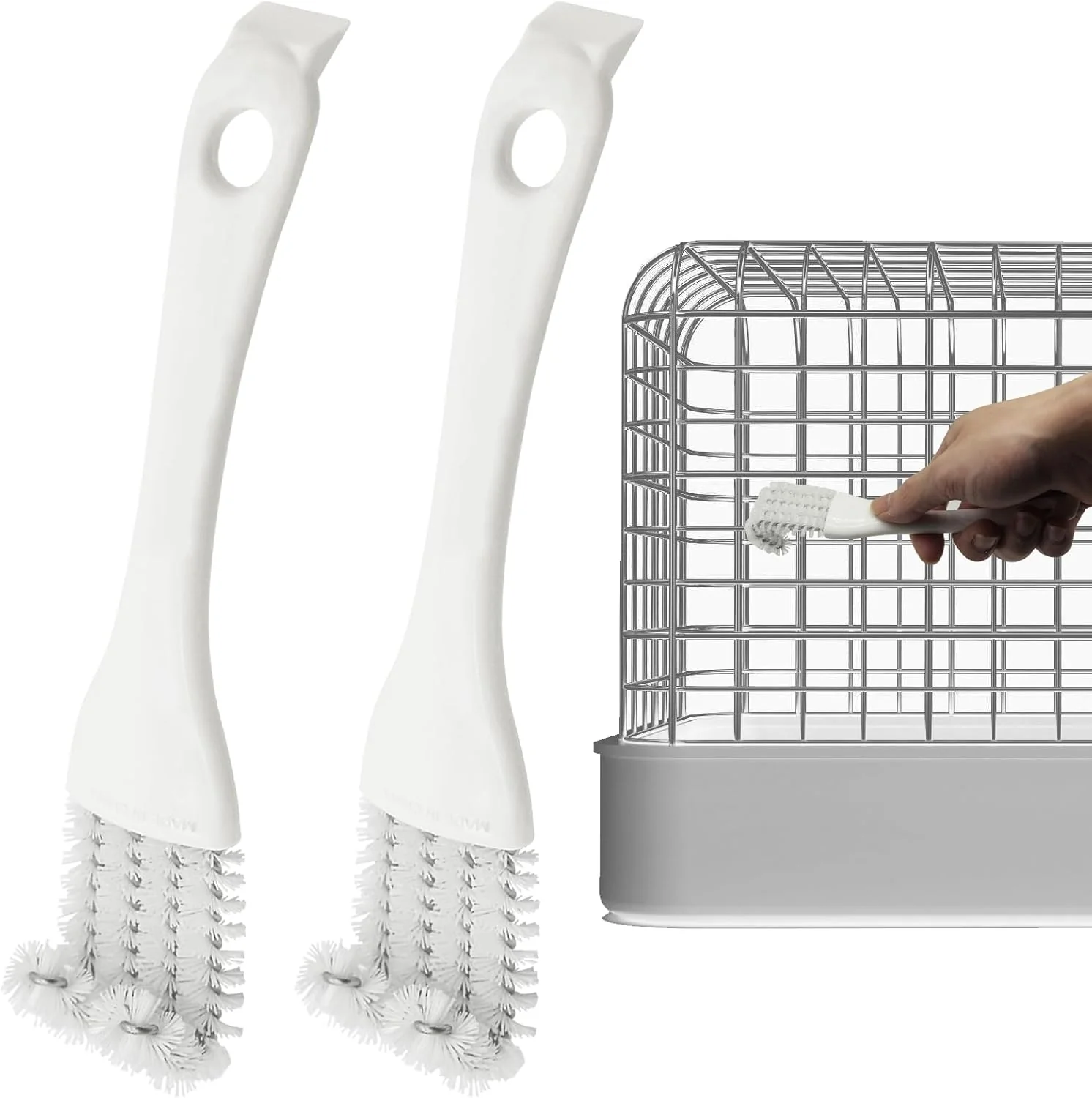 Outstanding 2Pcs Bird Cage Long Handle Shovel Cleaner Bird Cage Tool Accessories Supplies for Better Cleaning of Bird Droppings from Pet Cages Parrot Cages Bird Perches Reusable