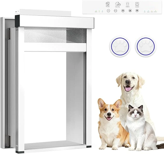 Premium Customizable Size Electronic Dog Door Authentic