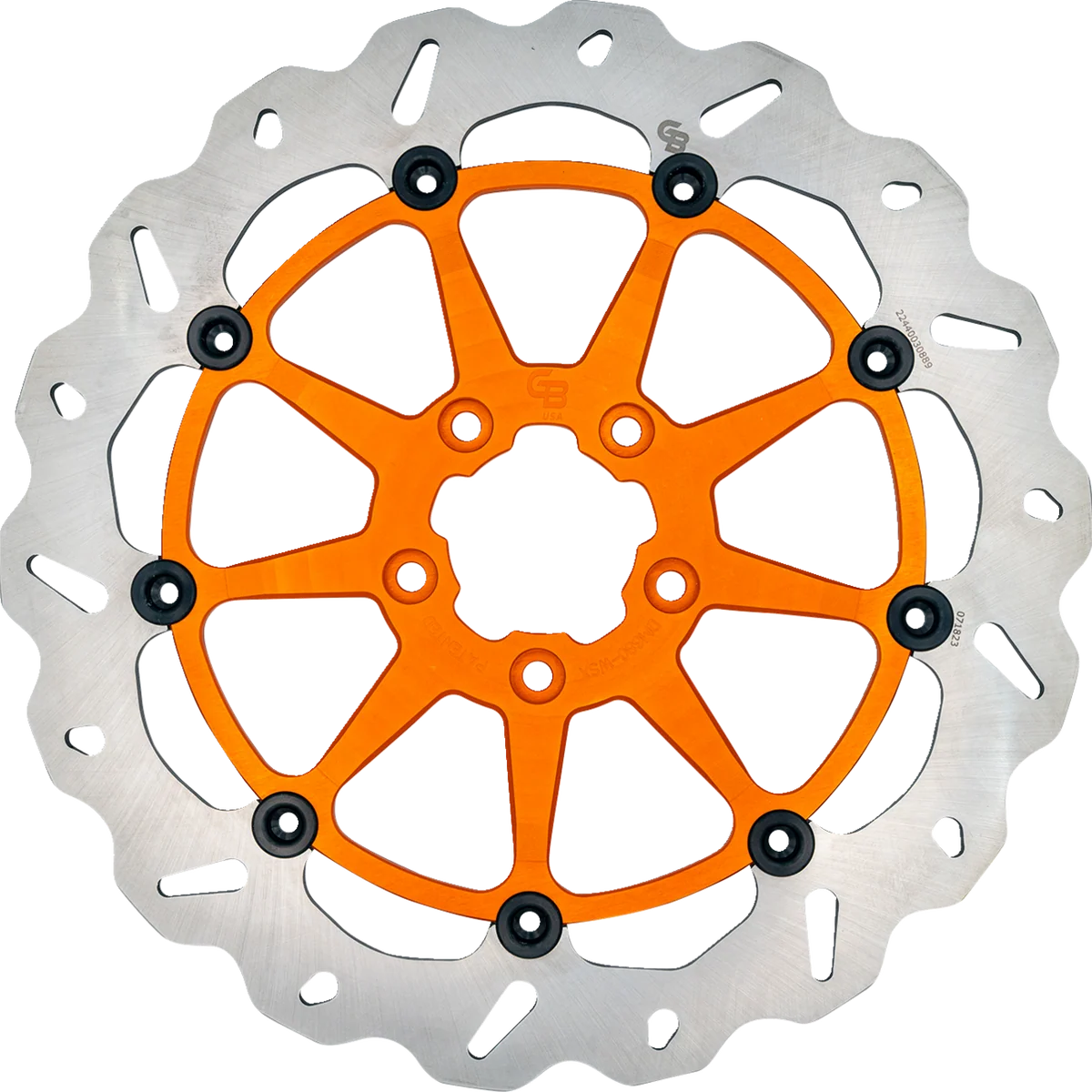 Durable GALFER Brake Rotor – Front – Orange DF680CWSX-O Certified