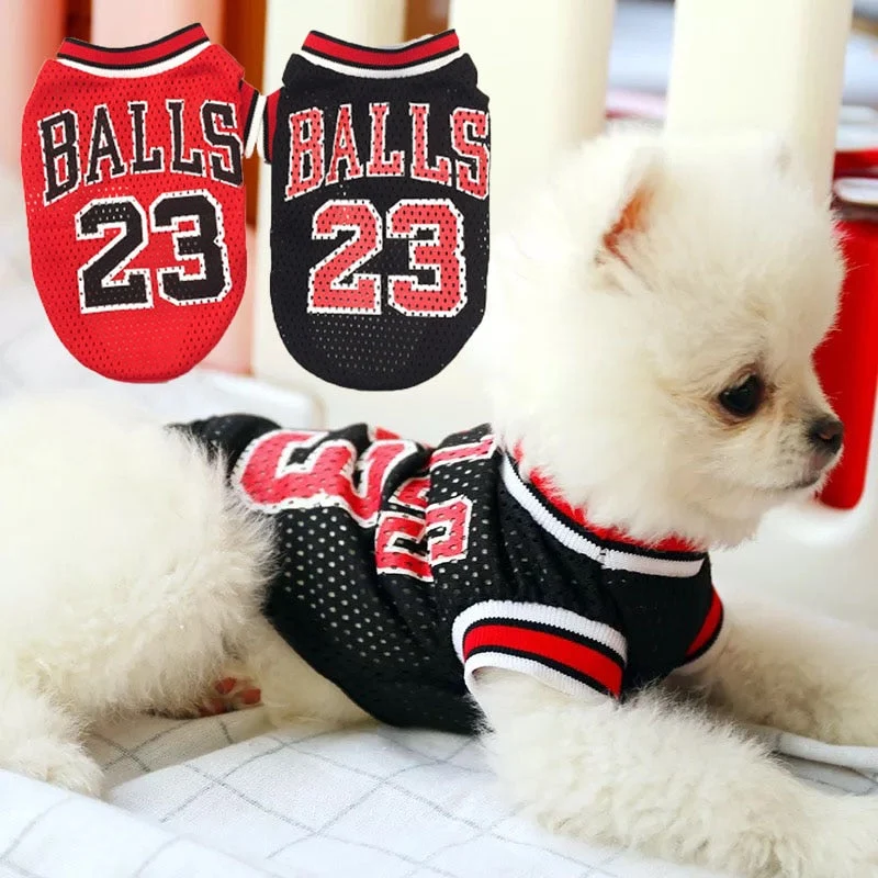 Selected Mesh Basketball Uniform Jersey for Dog Cat Pet Quality