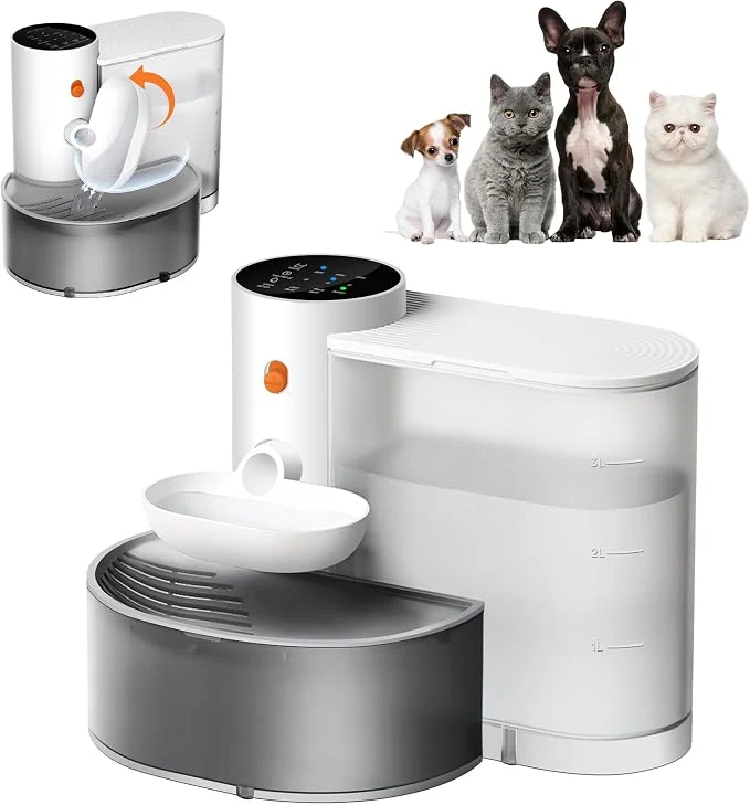 Prestigious Potaroma Smart Wireless Pet Water Fountain No Filter 3.5L Large Capacity Recyclable