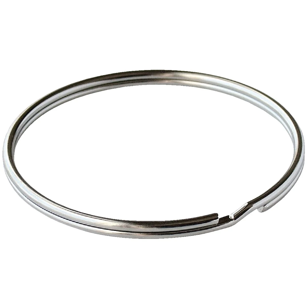 Soft Lucky Line Tempered Steel Nickel-Plated 5 8 In. Key Ring 100-Pack Innovative