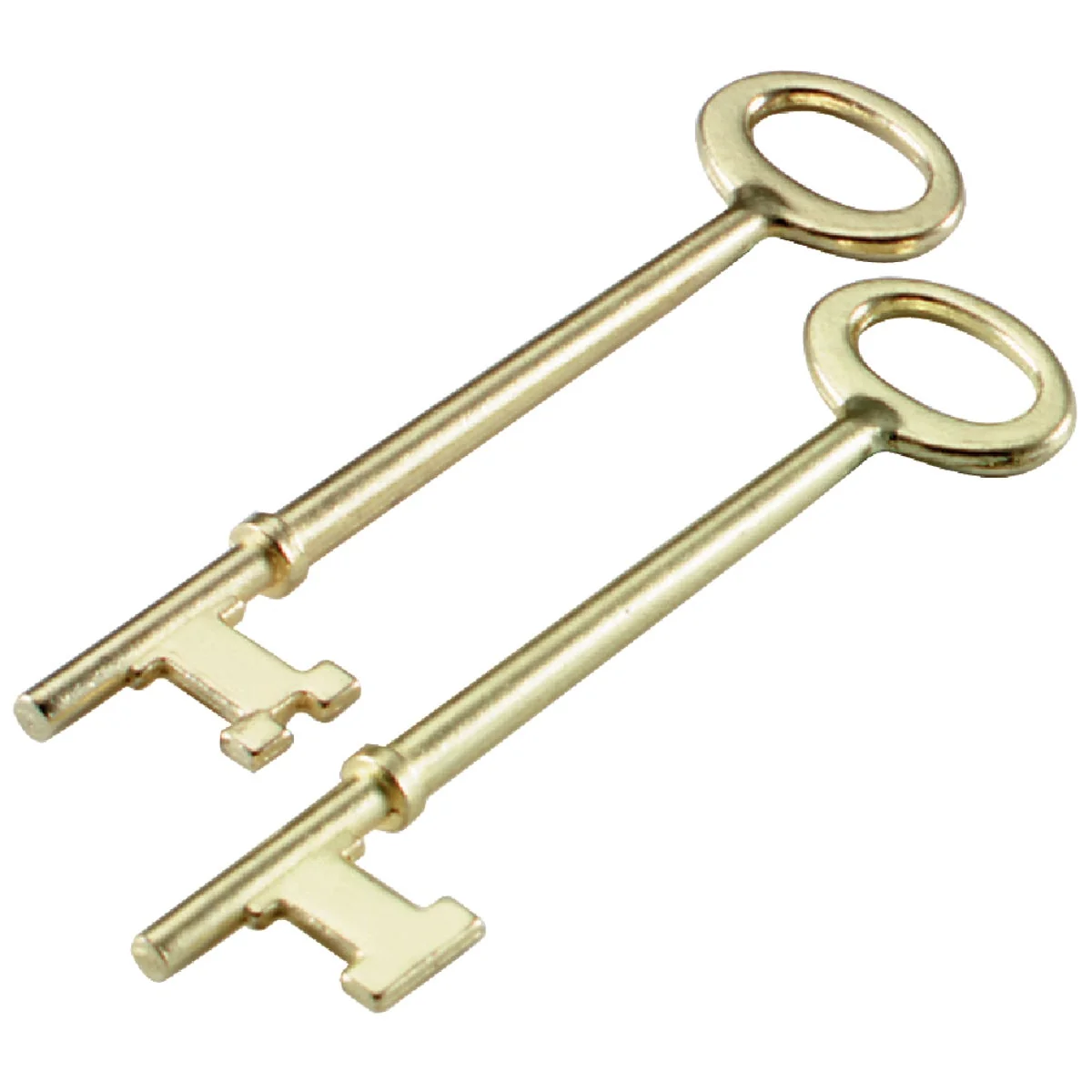 High-End Lucky Line Zinc Skeleton Key 2-Pack Verified