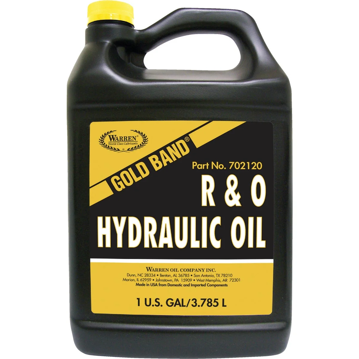 Soft Gold Band 1 Gal. ISO VG 32 SAE 10W Hydraulic Oil Practical