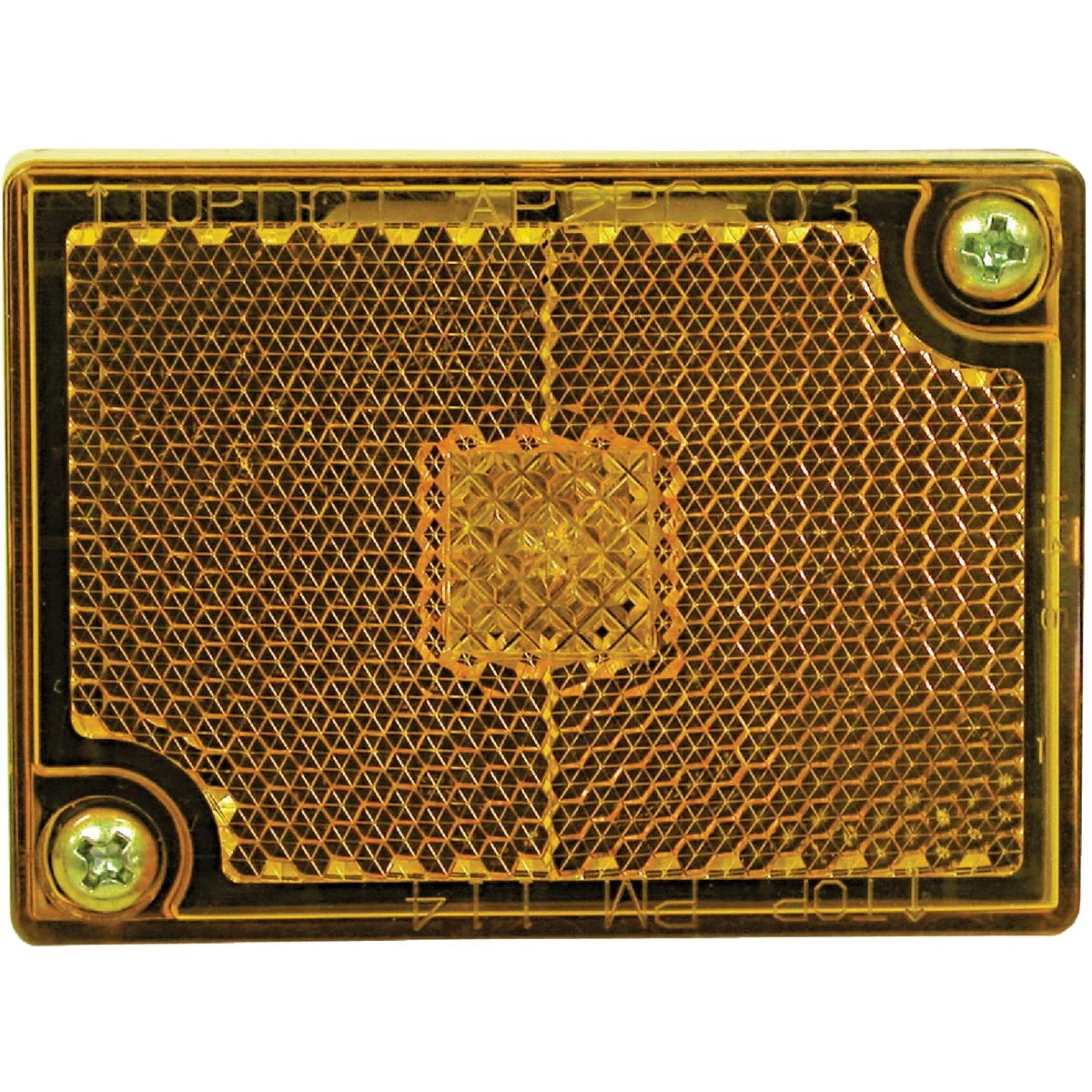Original Design Peterson Rectangular 12 V. Amber Light Eco-Friendly