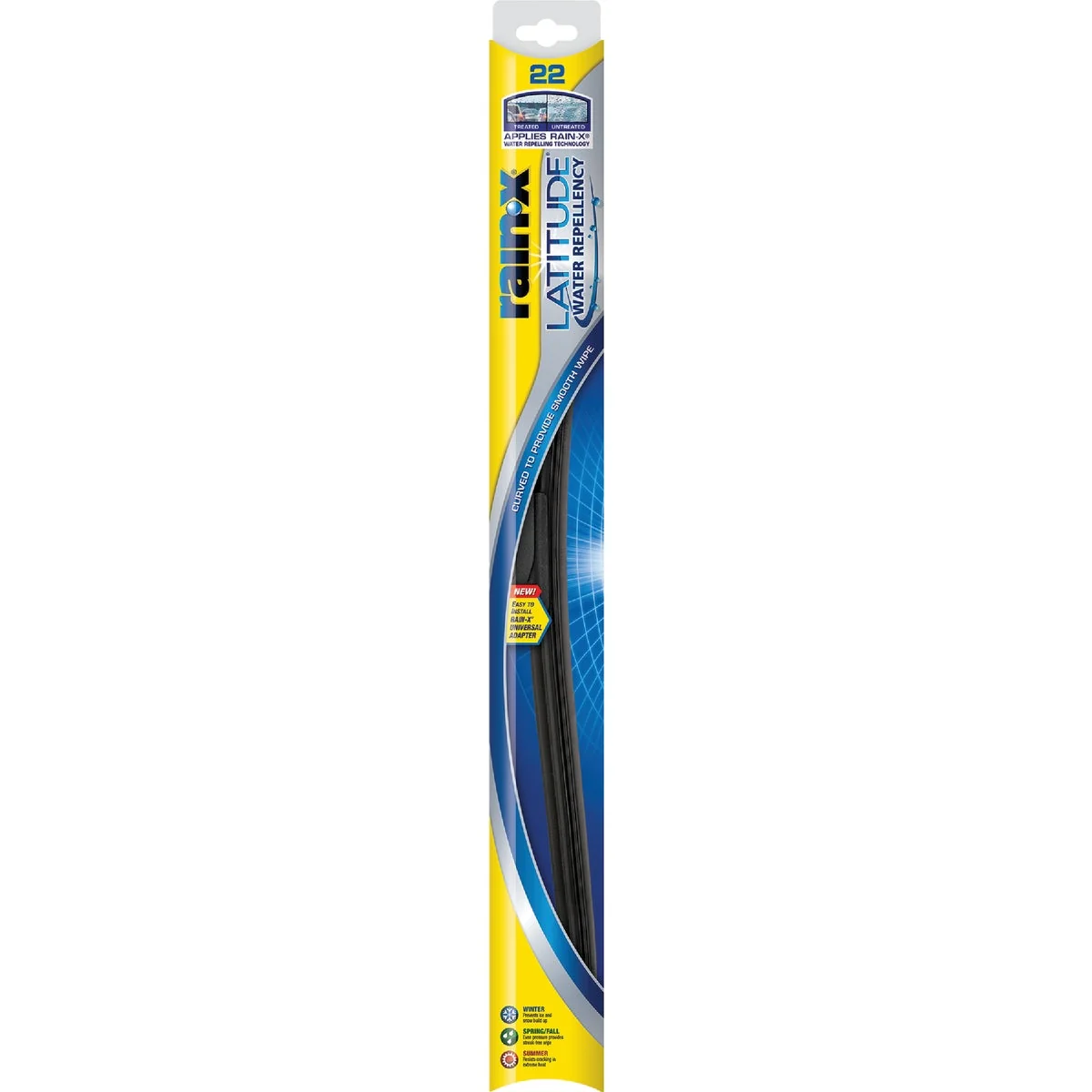 Practical Rain-X Latitude 22 In. Wiper Blade Enhanced