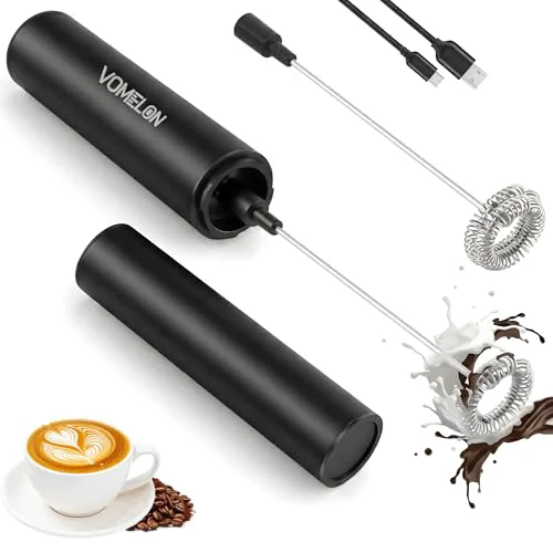 Carefully Designed Rechargeable Milk Frother Artisan