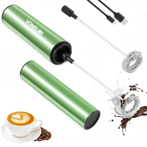 Clean Rechargeable Milk Frother Contemporary