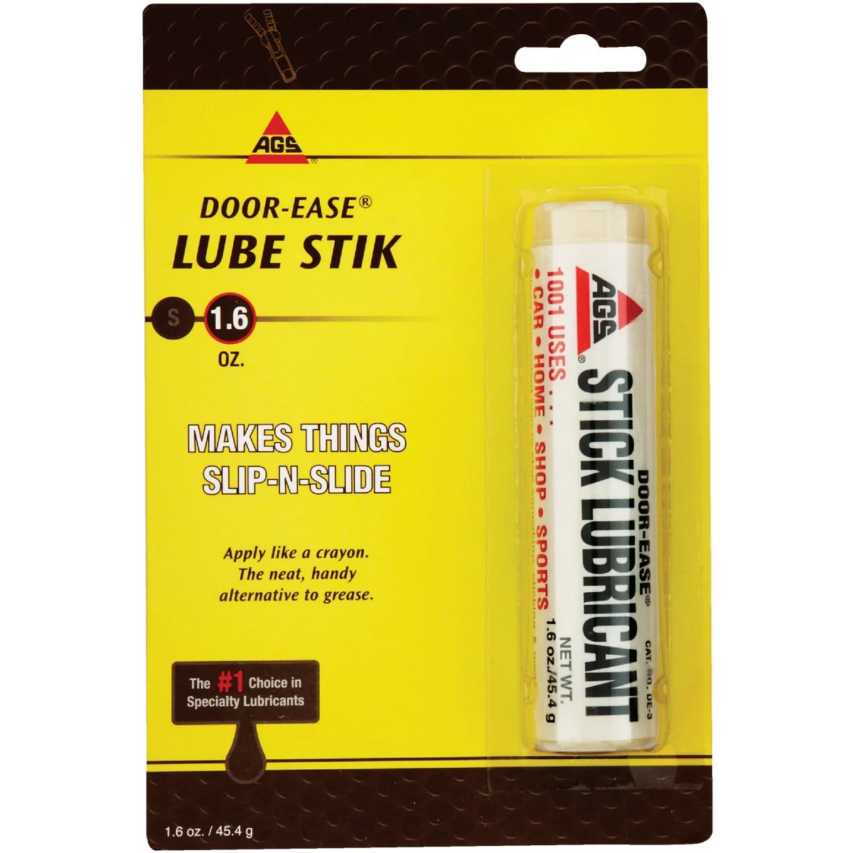 Practical AGS Door-Ease 1.6 Oz. Tube Multi-Purpose Lubricant Lightweight