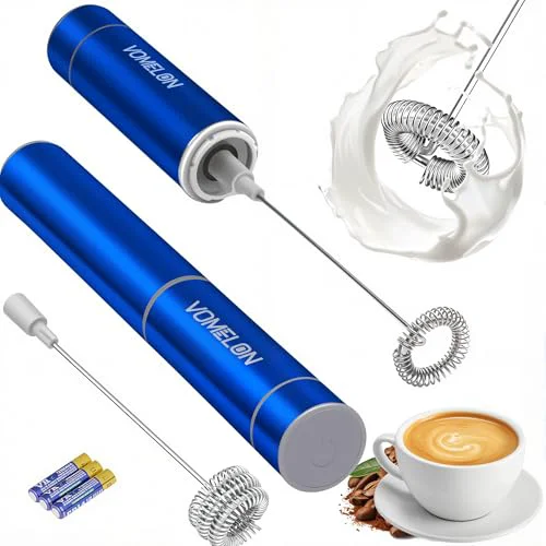 Green Milk Frother Handheld Casual