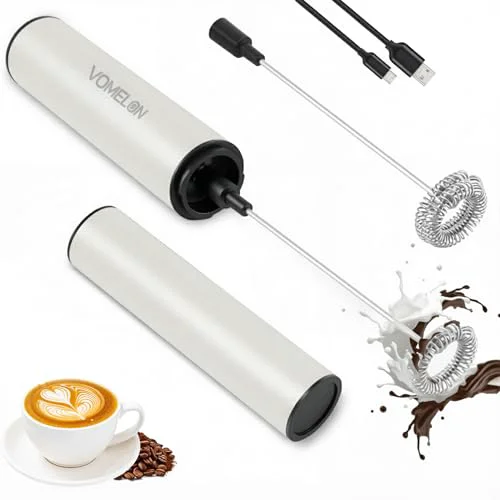 First-Class Milk Frother Rechargeable Battery Operated Frother for Coffee Advanced