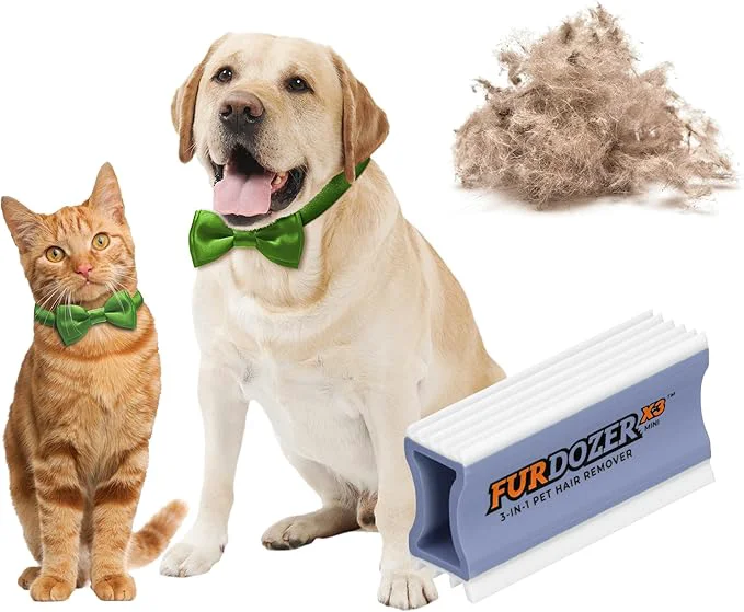 Elite FurDozer Pet Hair Remover Auto Detailing Tools – Cat Dog Hair Remover for Carpets Car Interiors Couches Bedding Pet Furniture Purple X3 MINI – 3.5 Long About ThisOverview Advanced