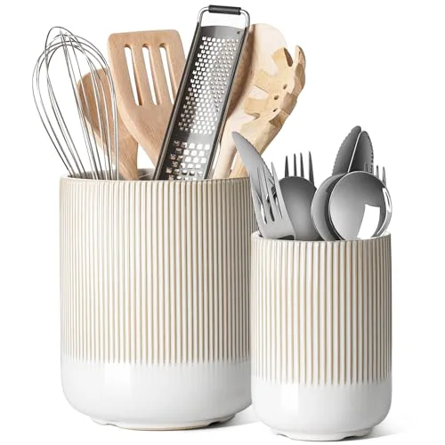 Next-Generation Utensil Holder for Kitchen Counter 2 Count Certified