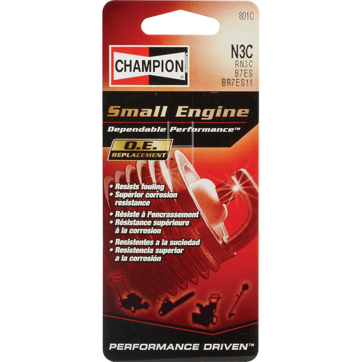 First-Class Champion N3C Copper Plus Small Engine Spark Plug Flexible