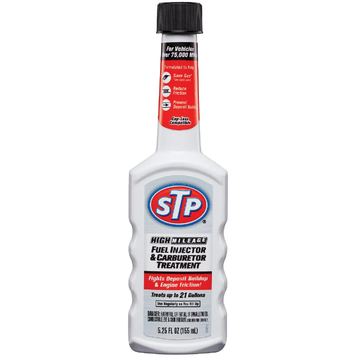 Expertly Made STP 5.25 Oz. High Mileage Fuel Injector Carburetor Treatment Contemporary