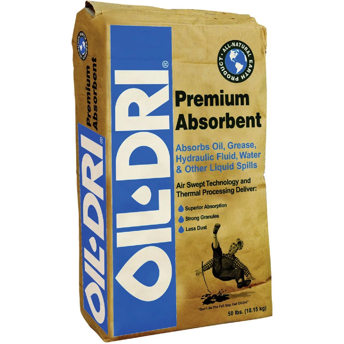 Functional Oil Dri 50 Lb. Industrial Oil Absorbent Efficient
