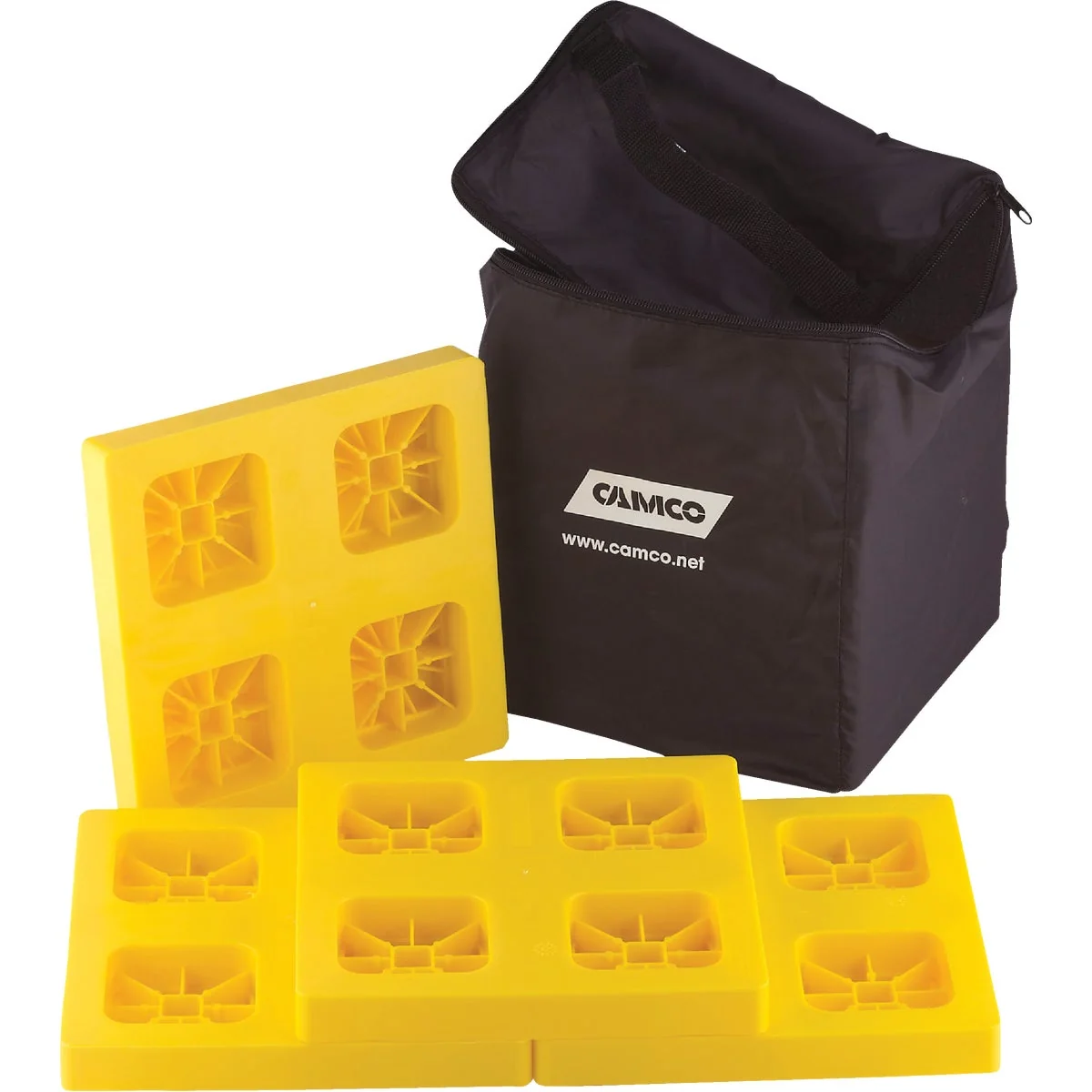 Reusable Camco RV Leveler Blocks 10-Pack Effective