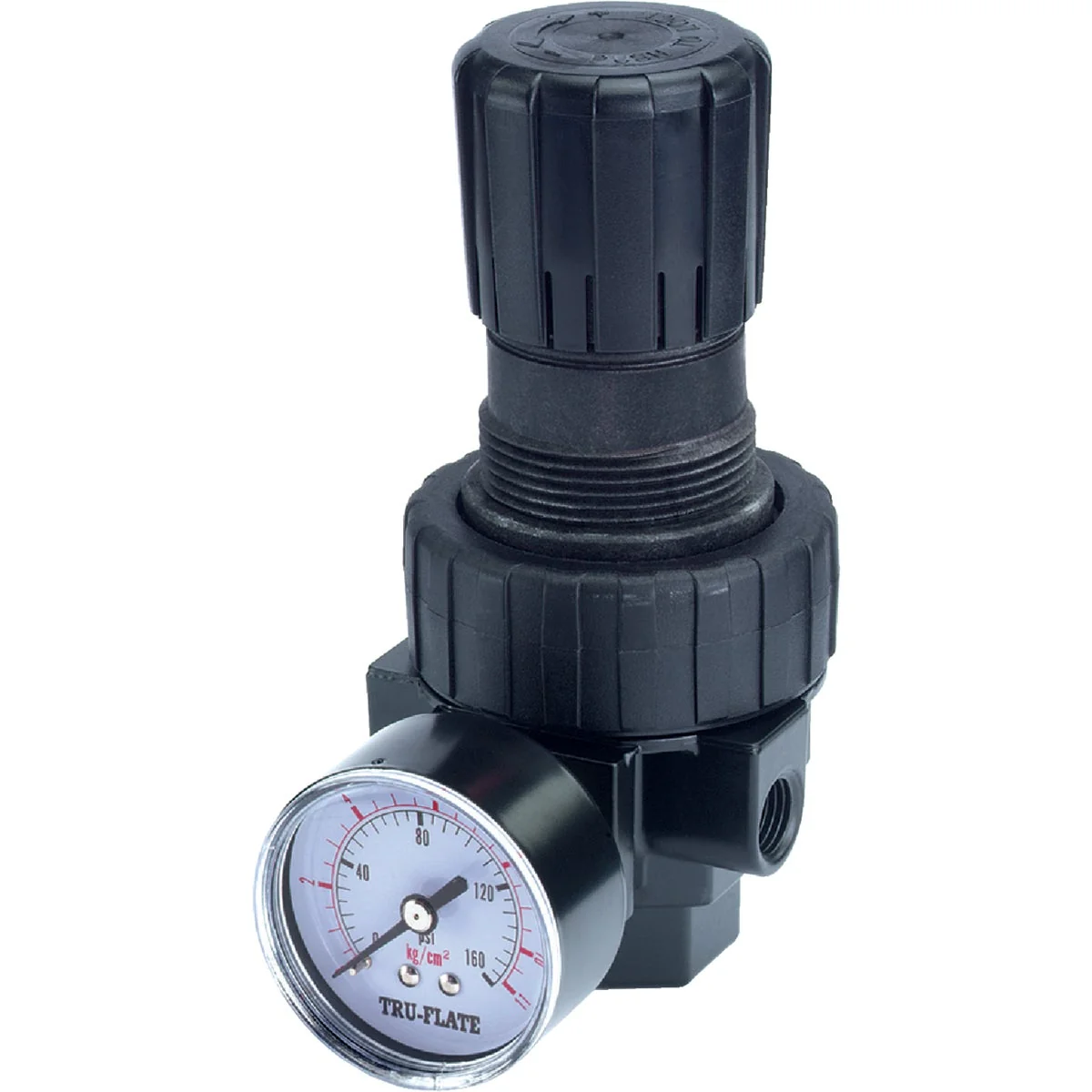 Superior Tru-Flate 3 8 In. FNPT 250 PSI 65 CFM Compact Pressure Regulator Luxury