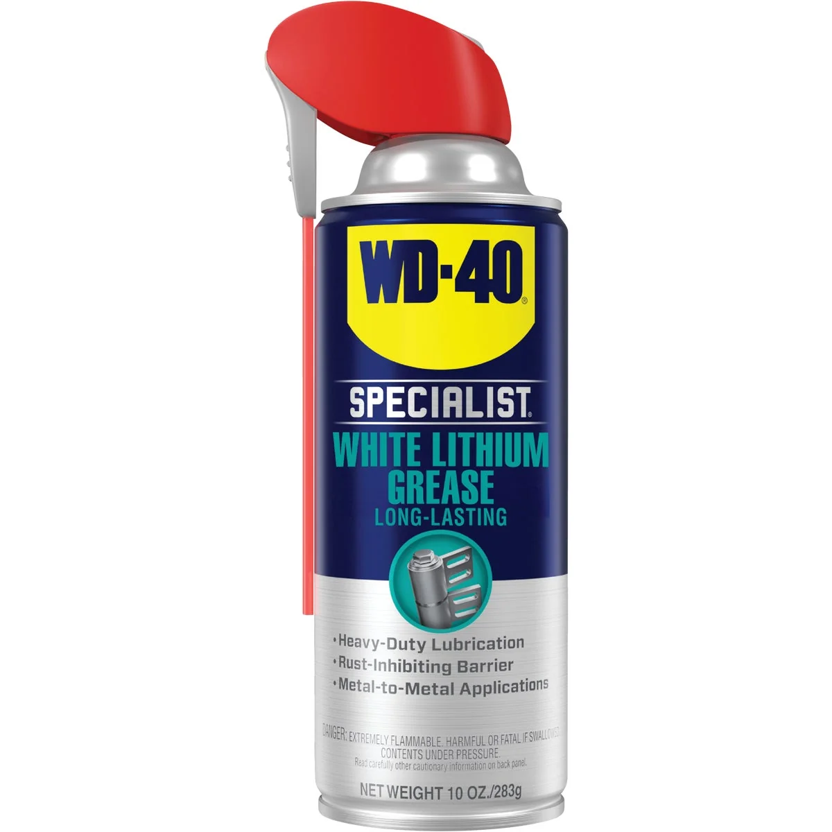Certified WD-40 Specialist 10 Oz. Aerosol White Lithium Grease Eco-Friendly