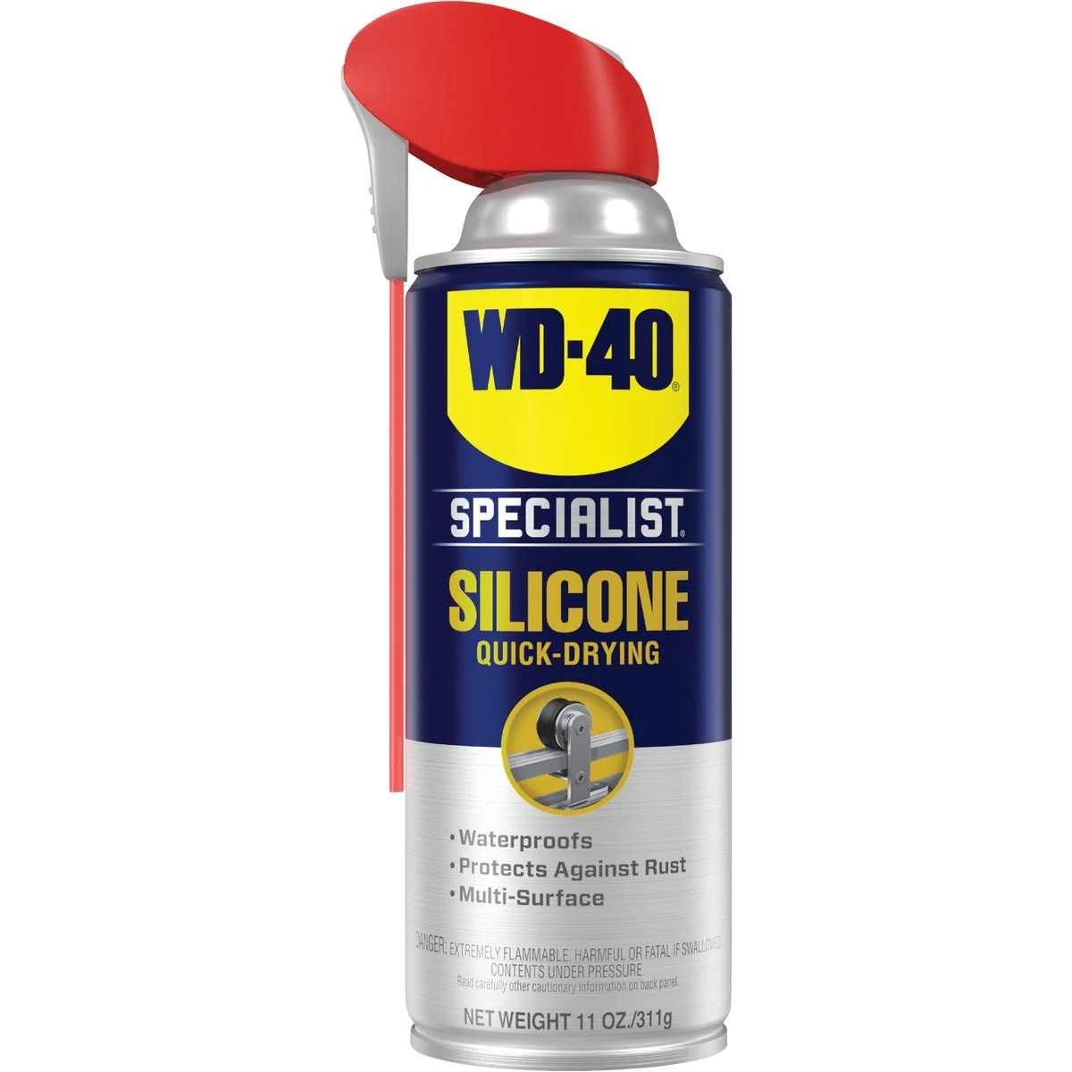 Unique WD-40 Specialist 11 Oz. Aerosol Water-Resistant Silicone Lubricant Advanced