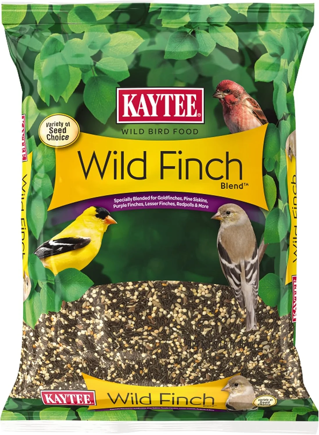 Natural Kaytee Wild Bird Finch Food Blend 3 lb Outstanding