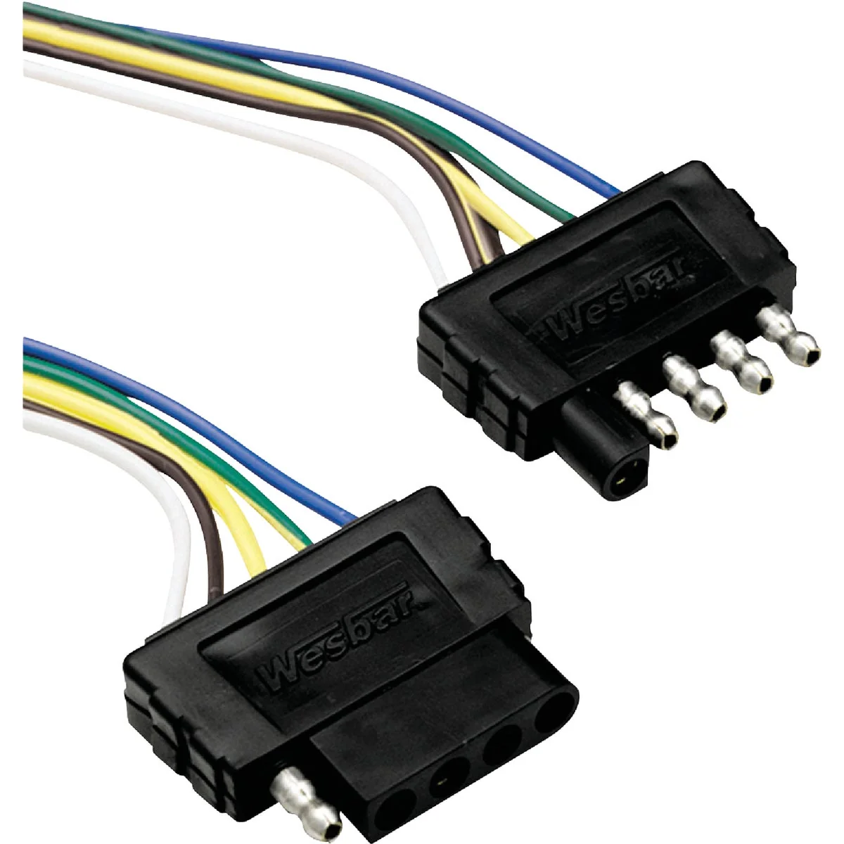 Certified Reese Towpower 5-Flat 60 In. Loop Vehicle Trailer Connector Set Eco-Friendly