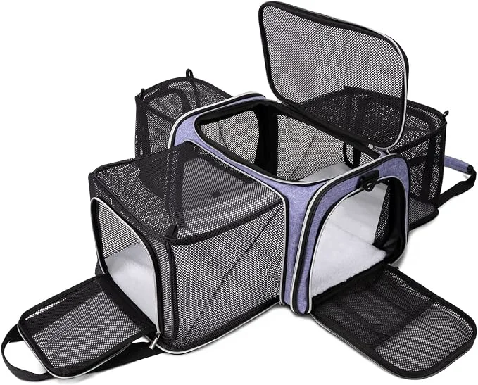 Genuine BAGLHER Cat Carrier Bag Airline Pet Carrier Soft Side Pet Travel 5 High-End