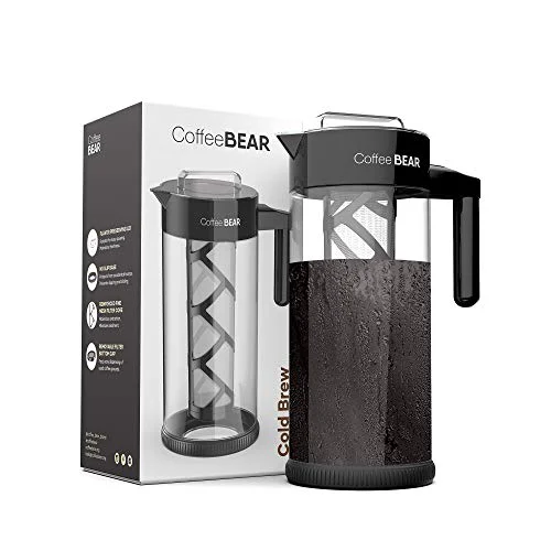 Stylish Cold Brew Coffee Maker and Iced Tea Brewer Reliable