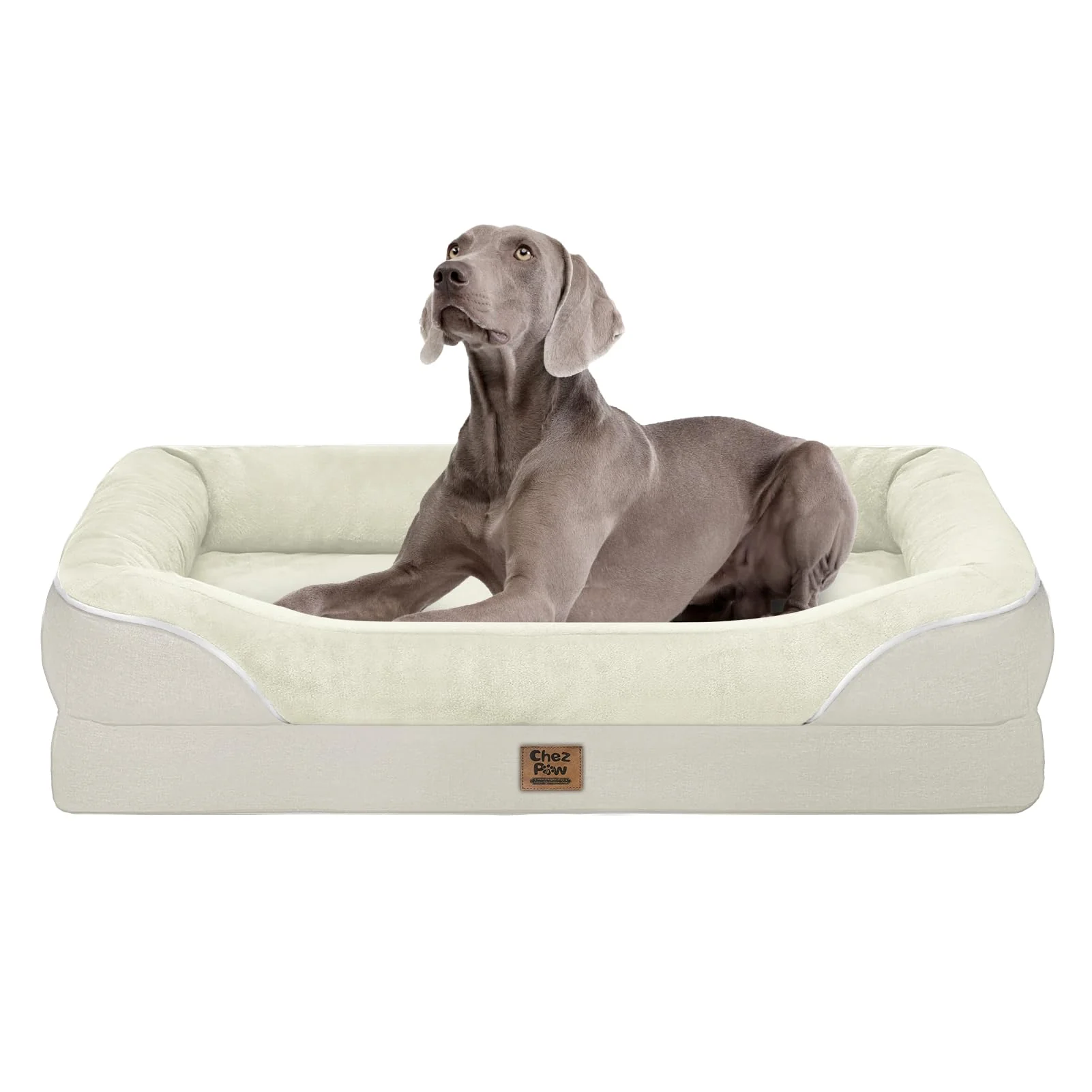 Pure Chez Paw Washable Orthopedic Large Dog Bed with Removable Waterproof Cover XL Proven