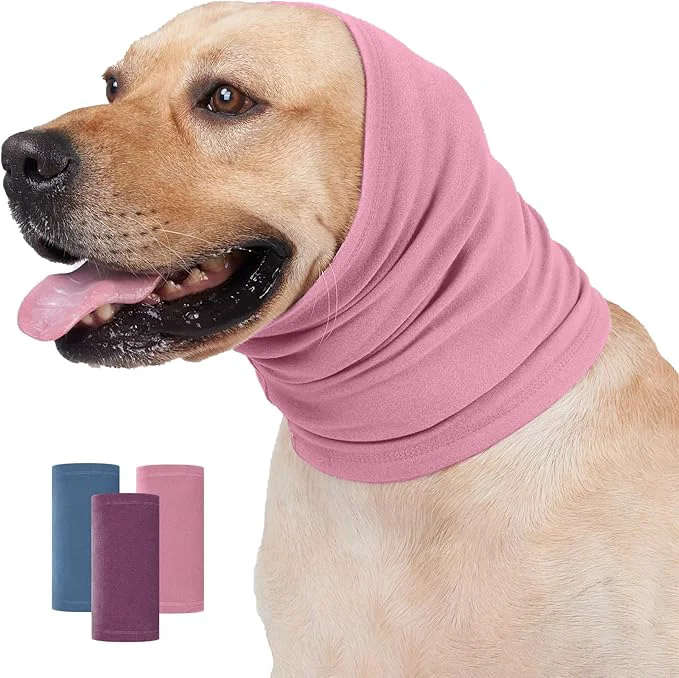 Top-Quality Nanaki Dog Calming Hoodie Ear Wraps for Dogs Ear Protection Dog Fireworks Ear Head Muffs Dog Warp Anxiety Relief Dog Hematoma Ear Wrap Dog Head Cover The Grooming and Force Drying Dog Ear ProtectorAbout ThisOverview Superior