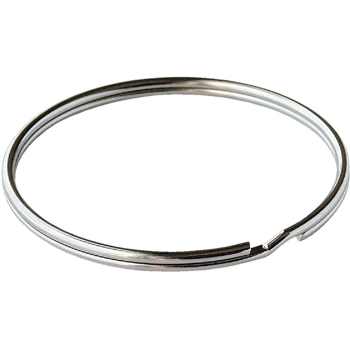 Expertly Made Lucky Line Tempered Steel Nickel-Plated 3 4 In. Key Ring 100-Pack Responsible