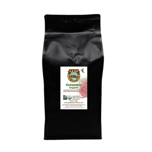 First-Class Organic Whole Bean Coffee 80 Ounce High-Grade