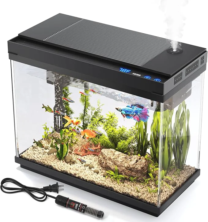 Refined Fish Tank 2.4 Gallon Aquarium Premium