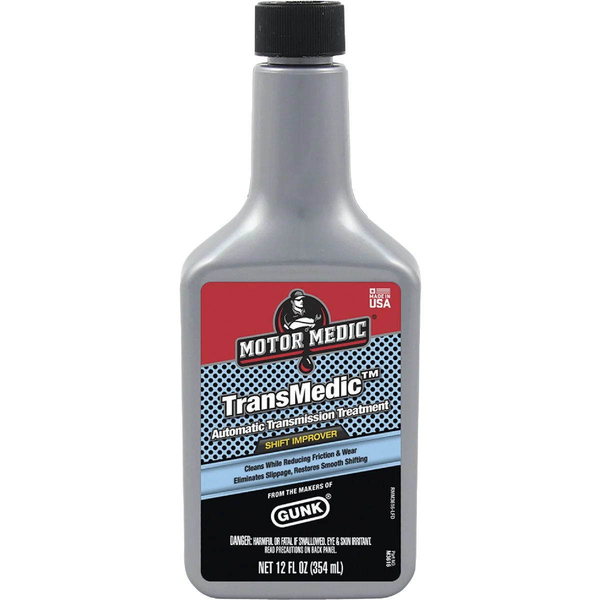 Secure MotorMedic TransMedic 12 Oz. Non-Synthetic Transmission Sealer Casual
