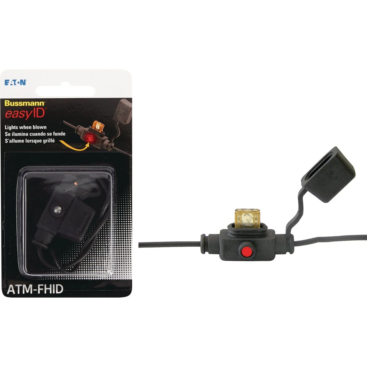Fast Bussmann 20-Amp 16 Easy ID Illuminating ATM Blade Fuse Holder Relaxed