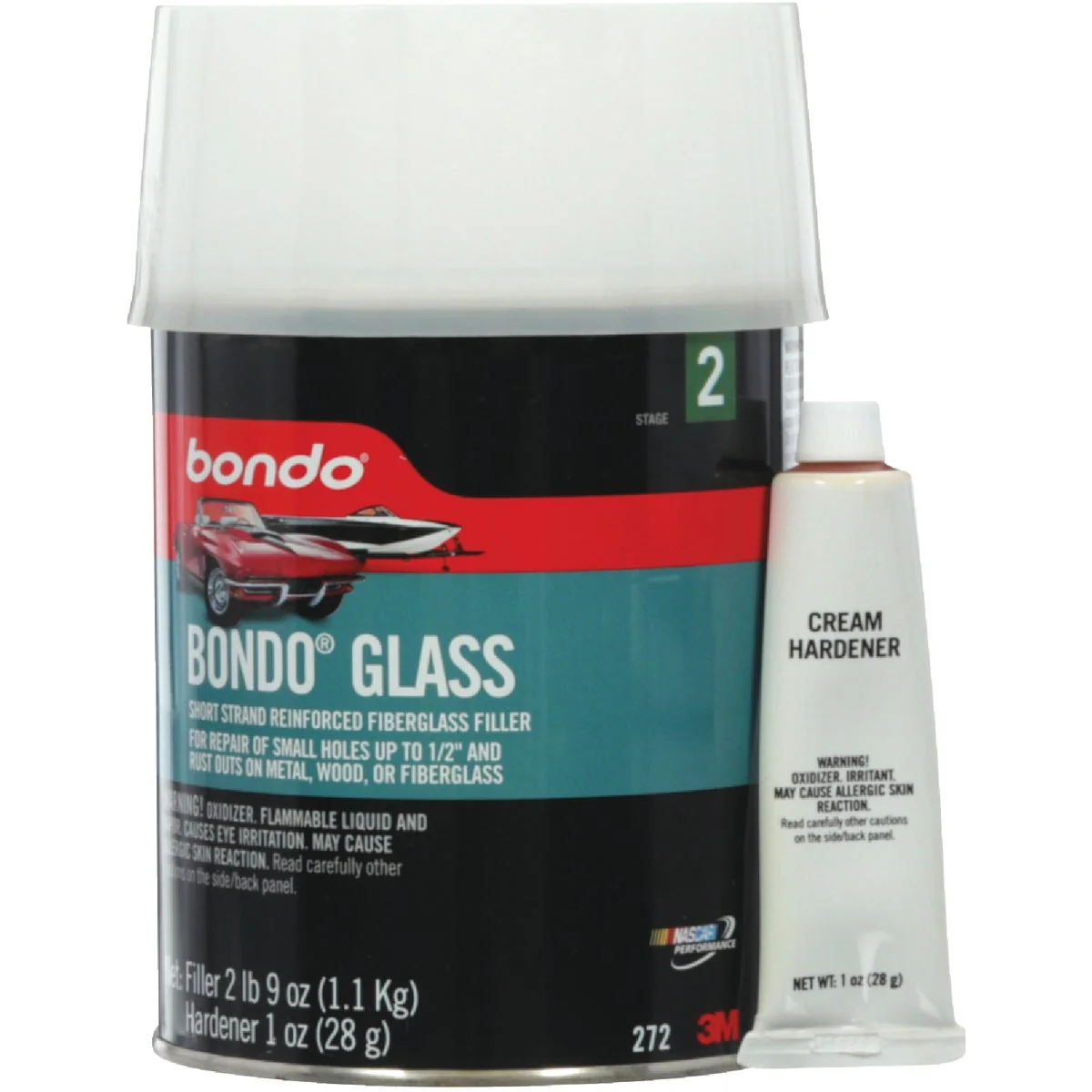 Prestigious 3M Bondo 41 Oz. Glass Reinforced Body Filler with Hardener Elite