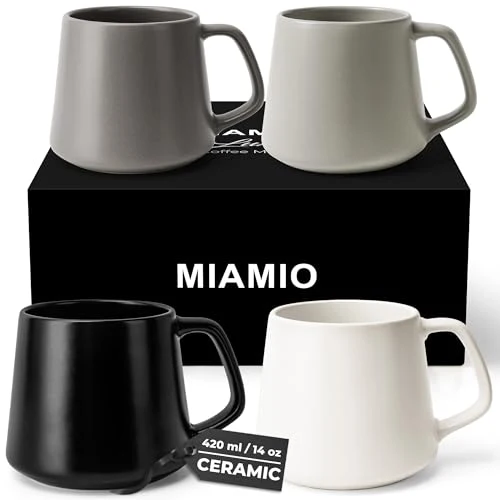 Next-Generation Coffee Mugs Set of 4 Eco-Friendly