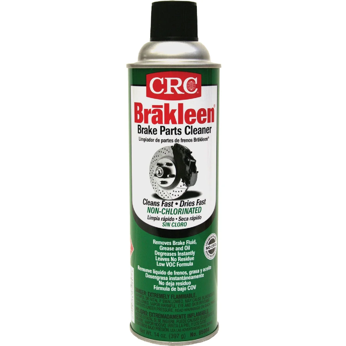 Relaxed CRC Brakleen 15 Oz. Aerosol Non-Chlorinated Brake Parts Cleaner Contemporary