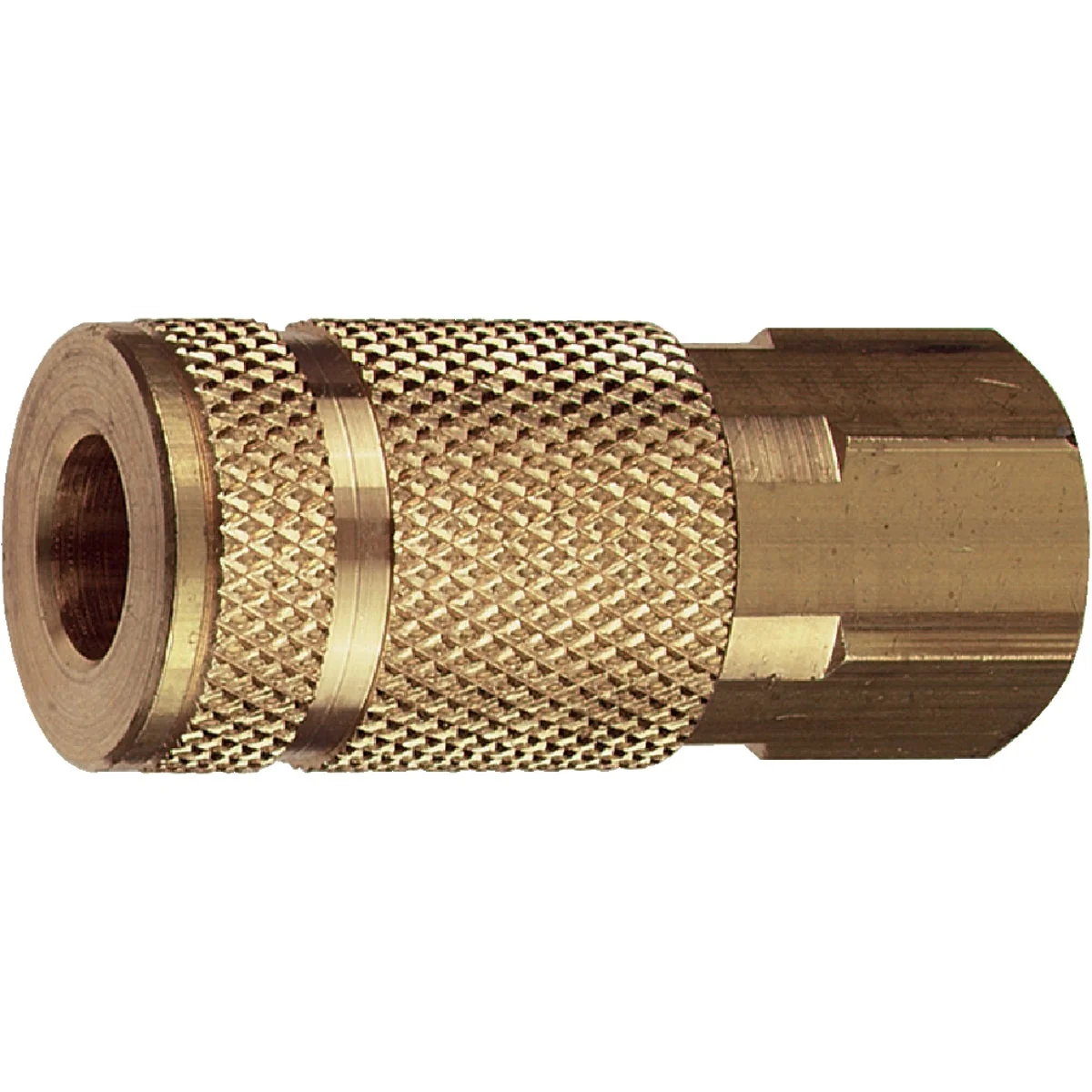 Smart Tru-Flate ARO Series Push-to-Connect 1 4 In. FNPT Coupler Smooth