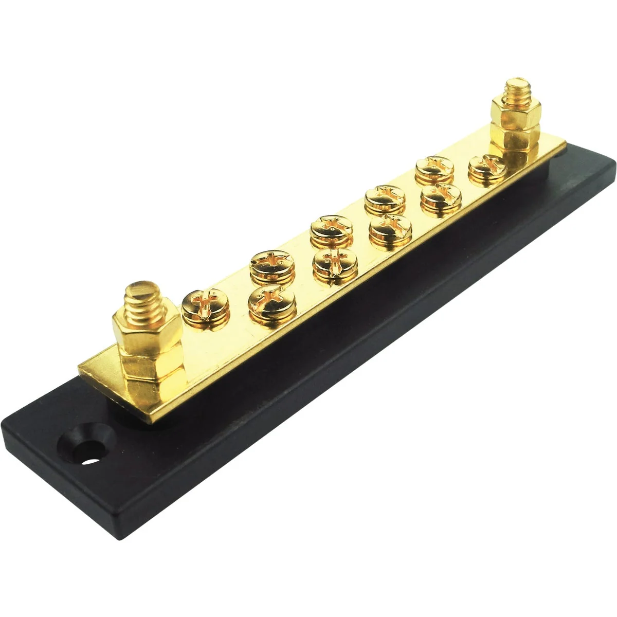 Verified Seachoice 10-Gang 1-1 4 In. x 5-3 4 In. Terminal Block Pure