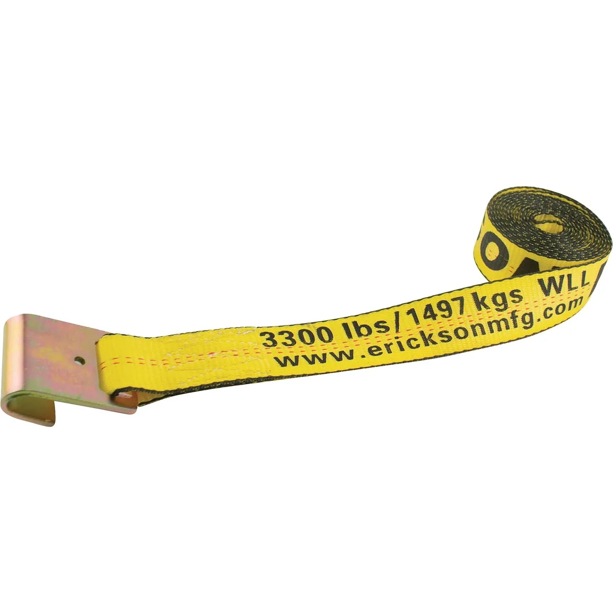 Fine Crafted Erickson 2 x 30′ Polyester Webbing Winch Strap Practical
