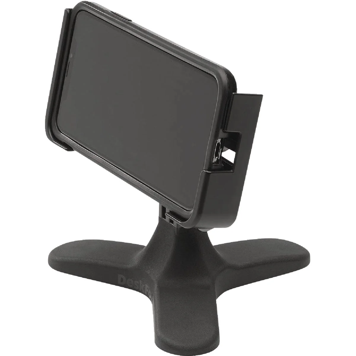Carefully Designed WeatherTech DeskFone Black Desk Stand Phone Holder Excellent