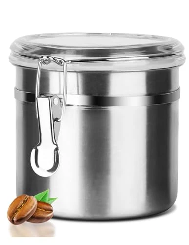 Top-Quality Stainless Steel Food Container with Clear Lids Airtight Container Stackable Small Canisters Kitchen Pantry Storage for Ce Superior
