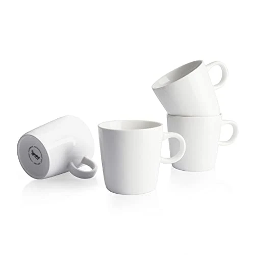 Carefully Designed 5oz Porcelain Espresso Cups Set of 4 4 Count High-End