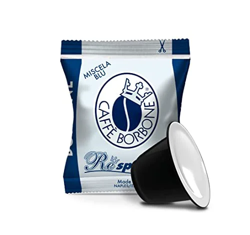 Soft Miscela Blu Espresso Pods Compatible with Nespresso Machines 100 Count Pure