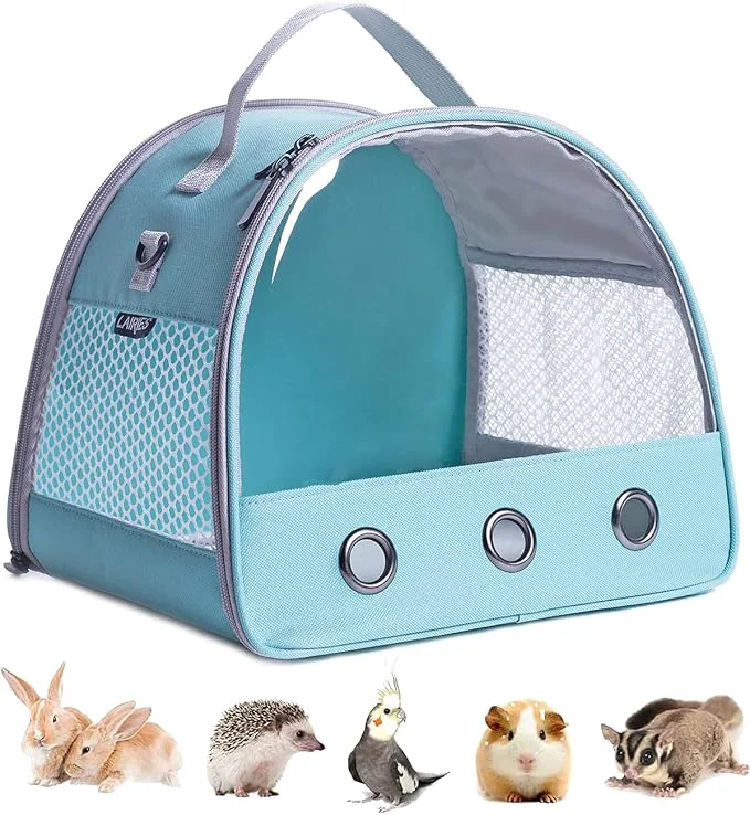 Trendy Guinea Pig Carrier Small Animal Bird Rabbit Turtle Carrier Bag African Consistent