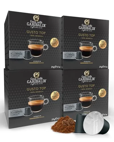 Carefully Designed Gran Caffè Garibaldi Espresso Pods 200 Count Green