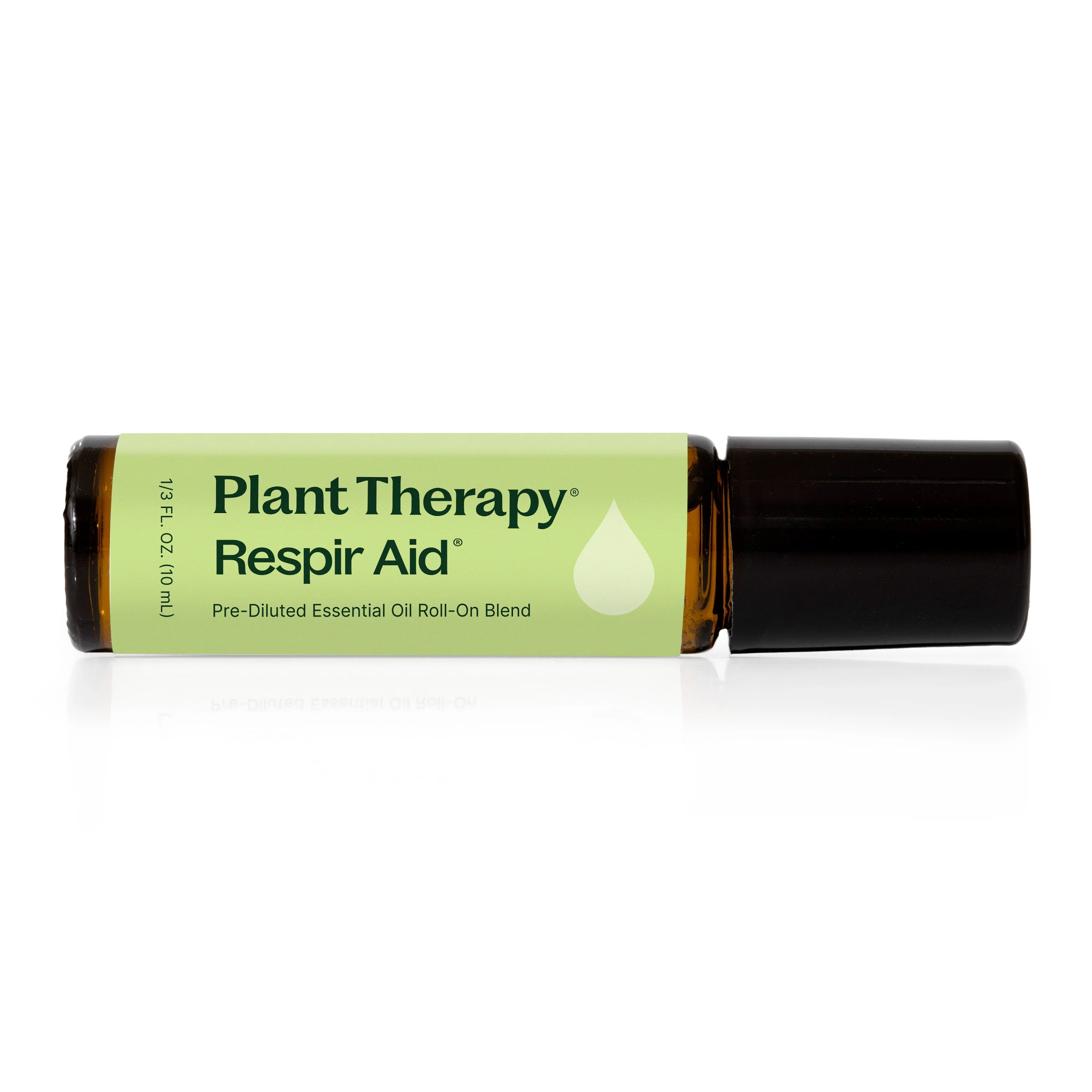 Versatile Respir Aid Essential Oil Blend Pre-Diluted Roll-On Green