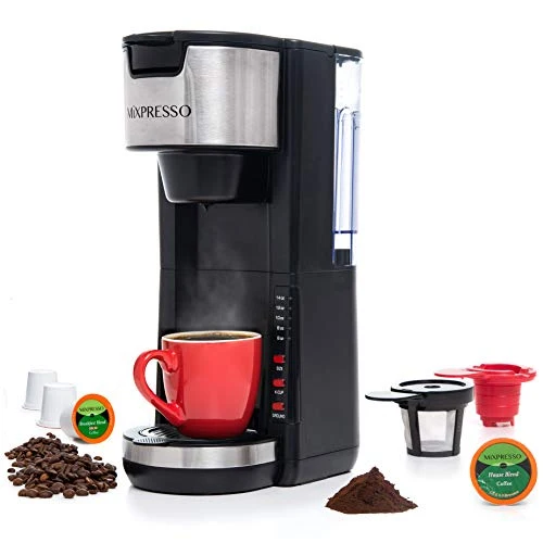 Durable Black Single Serve Coffee Brewer K Functional