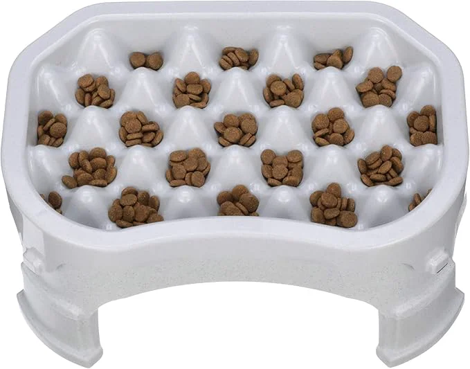 Breathable Neater Pet Brands – Neater Raised Slow Feeder Dog Bowl – d and Adjustable Food Height – 6 Cup Vanilla Bean About ThisOverview Minimalist